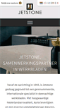 Mobile Screenshot of jetstone.nl